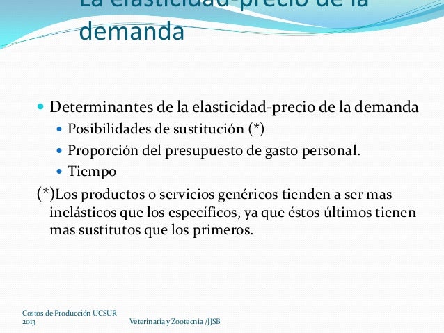 Clase 8 elasticidad de demanda y oferta