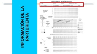 INFORMACIÓN
DE
LA
PARTURIENTA
 