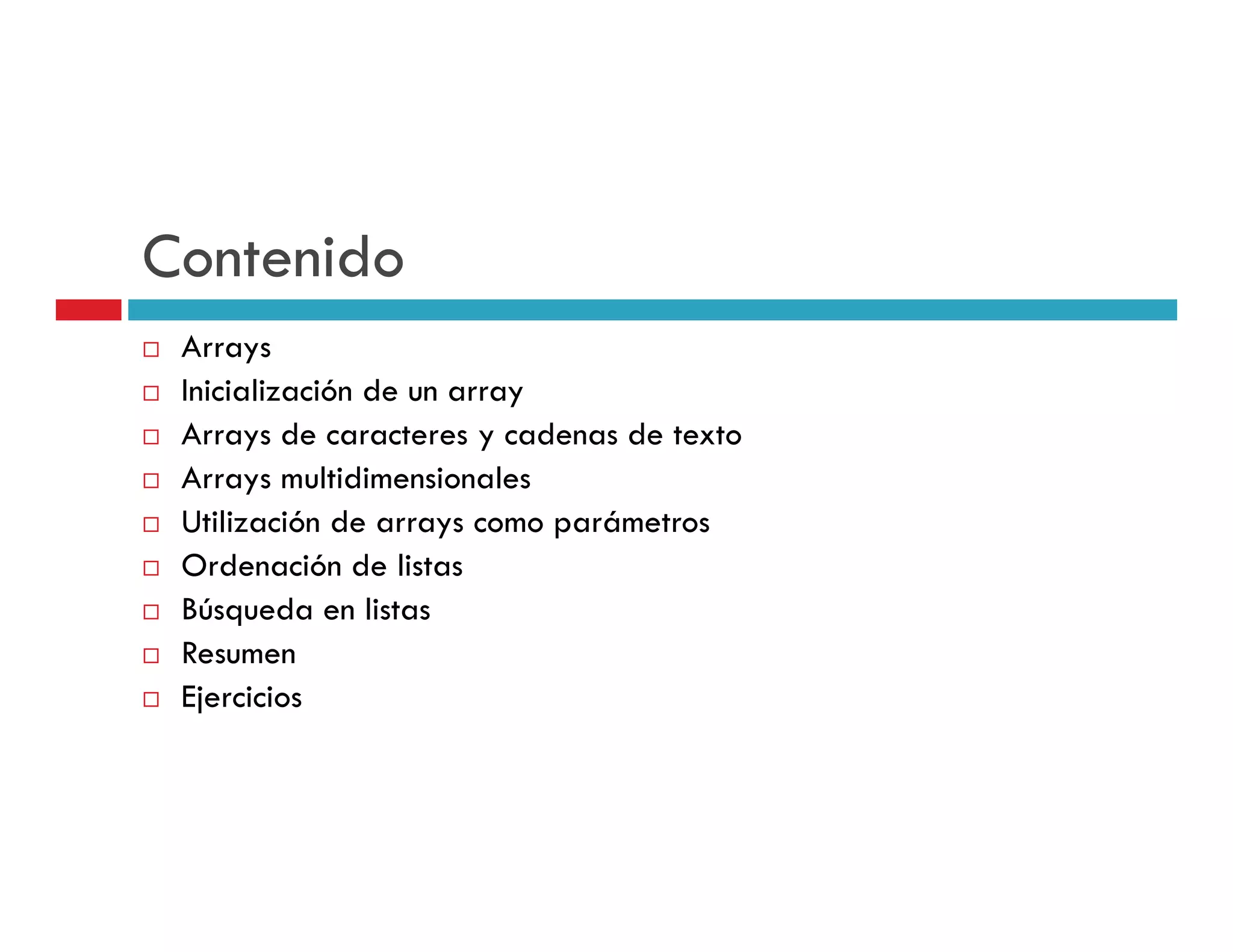 ARRAYS (LISTAS Y TABLAS) EN C++ | PDF