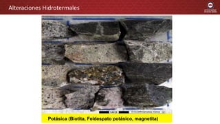Alteraciones Hidrotermales
 