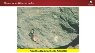 Alteraciones Hidrotermales
 