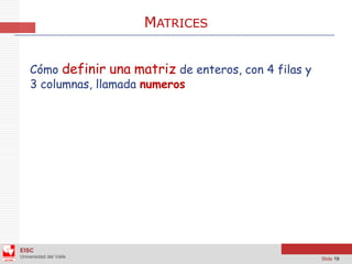 Arreglos Bidimensionales - Java - NetBeans | PDF