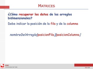 Arreglos Bidimensionales - Java - NetBeans | PDF