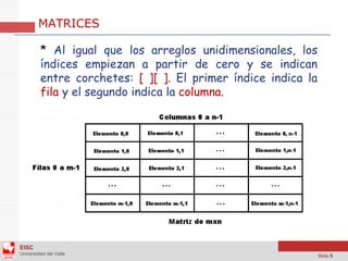 Arreglos Bidimensionales - Java - NetBeans | PDF
