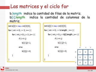Arreglos Bidimensionales - Java - NetBeans | PDF