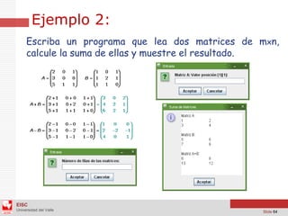 Arreglos Bidimensionales - Java - NetBeans | PDF