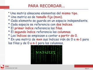 Arreglos Bidimensionales - Java - NetBeans | PDF