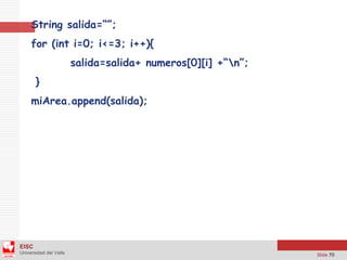 Arreglos Bidimensionales - Java - NetBeans | PDF