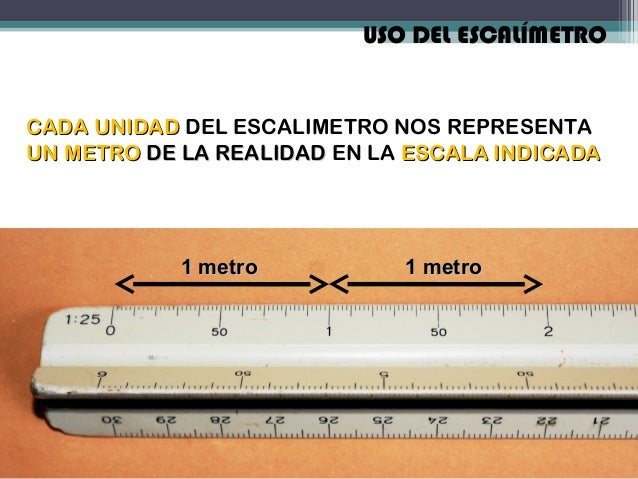 Clase 9B dibujo tecnico - uso de escalimetro