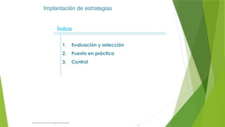 Gestión y Control estratégico, de lo cual | PPTX