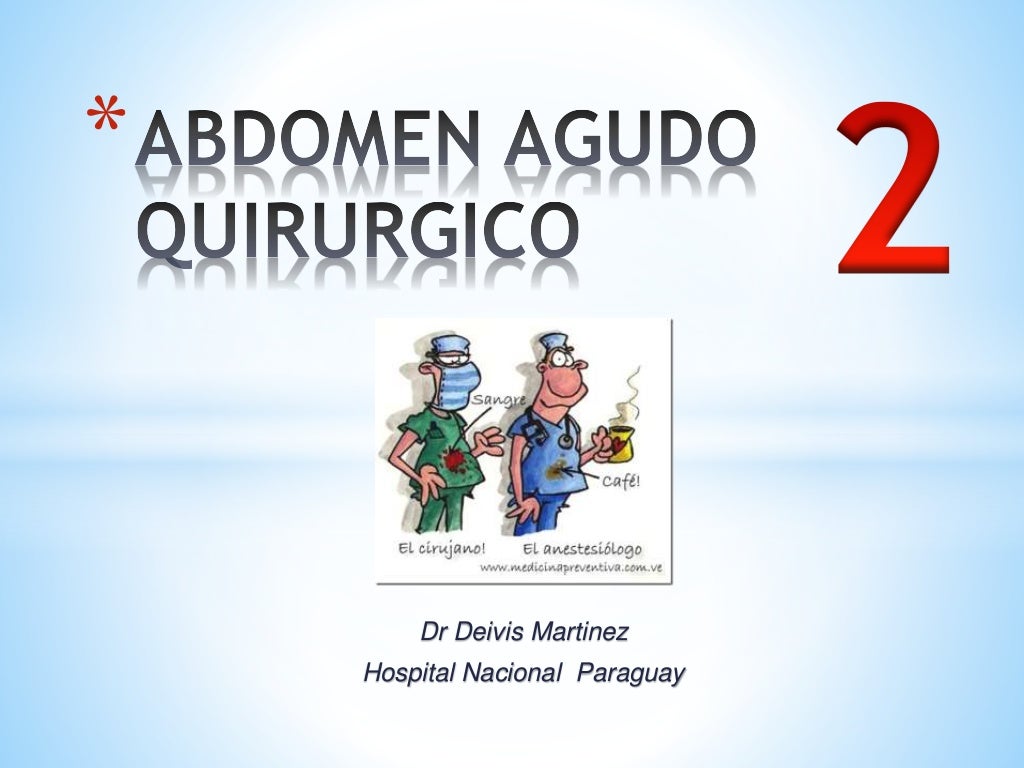 Clase abdomen agudo obstructivo