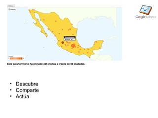 • Descubre
• Comparte
• Actúa
 