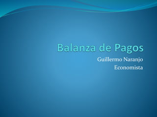 Guillermo Naranjo
Economista
 