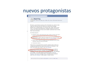 nuevos	
  protagonistas	
  
 