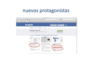nuevos	
  protagonistas	
  
 