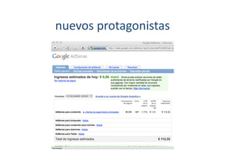 nuevos	
  protagonistas	
  
 
