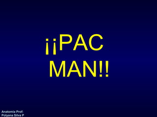 Anatomía Prof: 
Polyana Silva P 
¡¡PAC 
MAN!! 
 