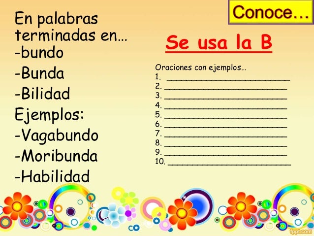 Clase castellano 4-05-22-19_terminaciones bundo-bunda-bilidad