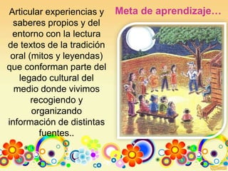 Clase castellano 4-06-14-19_mitos y leyendas de mi comunidad | PPTX