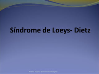 Andrea Puppio- Bioquímica Patológica-
 