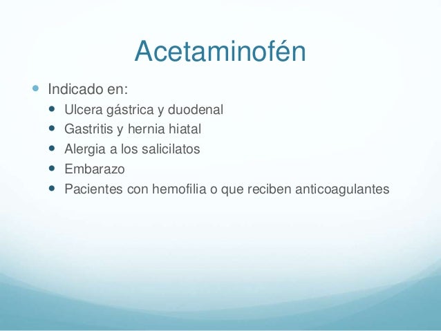 Intoxicacion por paracetamol Intoxicacion por paracetamol