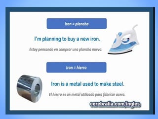 Clase countables and uncountables about food