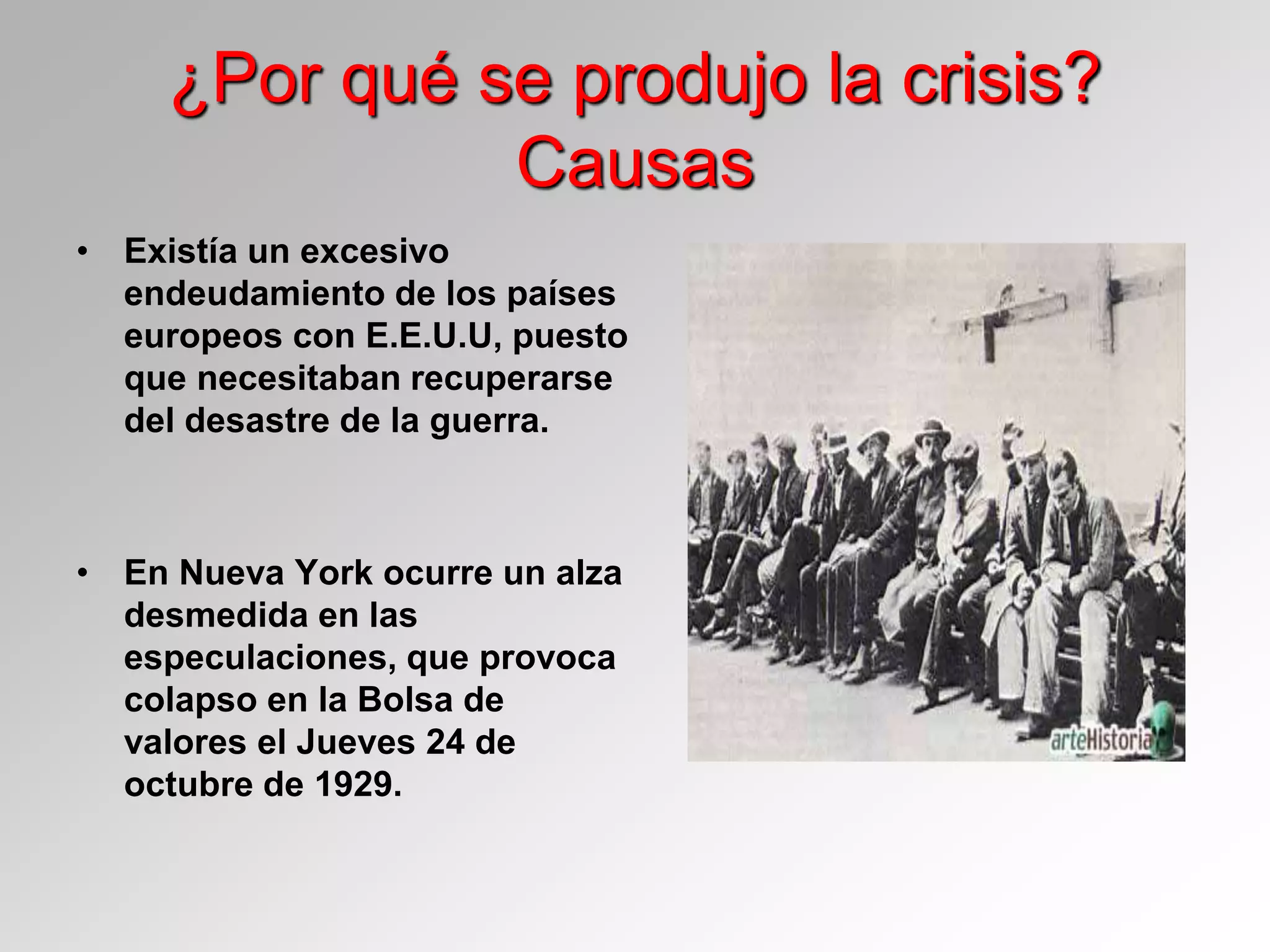 crisis economica de 1929 y su impacto en chile | PPTX
