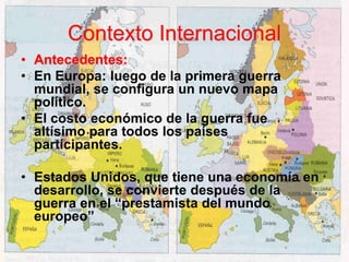 crisis economica de 1929 y su impacto en chile | PPTX