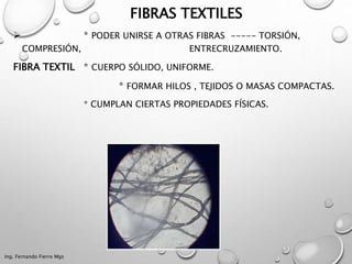 Generalidades Textiles | PPTX