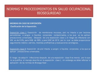 Clase de bioseguridad