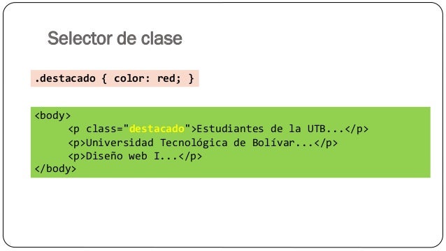 Clase de CSS Parte 2