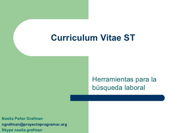 Como Armar Un Cv