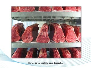Page 6
Cortes de carnes listo para despacho
 
