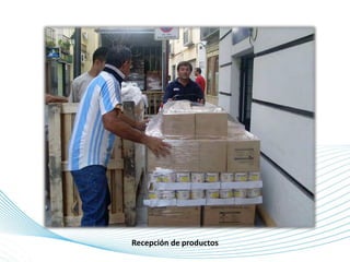 Page 9
Recepción de productos
 