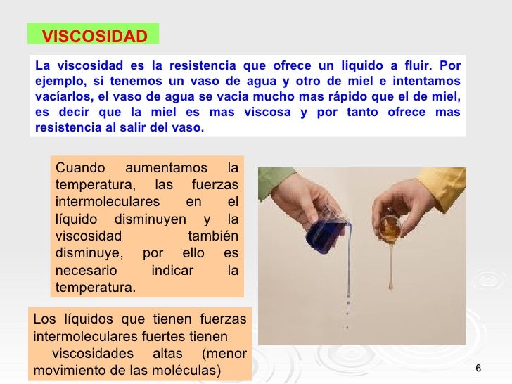 Clase de estado liquido