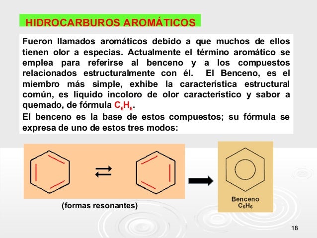 Clase de hidrocarburos