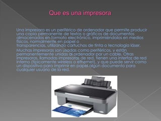 Clase de impresoras plotters