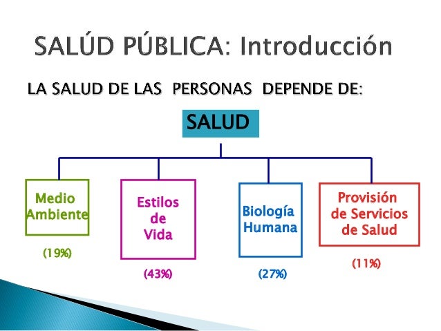 SALUD PUBLICA: Introducción a la Salud Publica