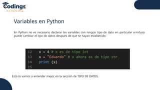 CLASE DEMO PYTHON para analistas de datos | PPTX