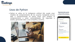 Python Usos Facil CLASE DEMO PYTHON para analistas de datos | PPTX