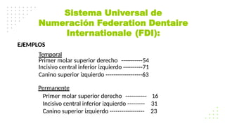 Fdi Temporal Comprehensive Guide to Dental Nomenclature and Odontogram Standards | PPSX