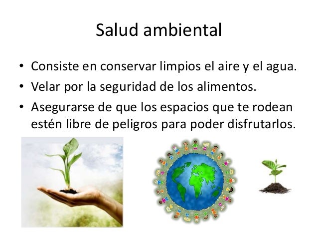 Clase de salud integral y componentes