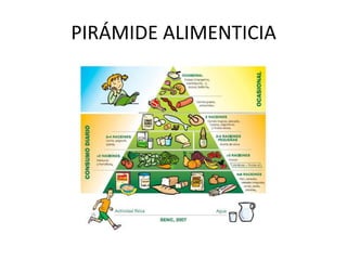 PIRÁMIDE ALIMENTICIA
 