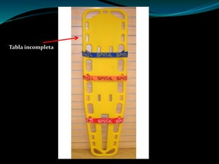Tabla incompleta 
 