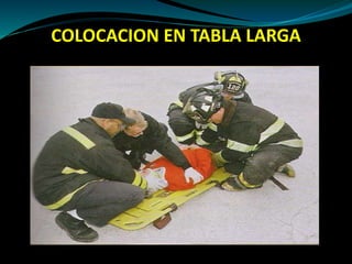 COLOCACION EN TABLA LARGA 
 