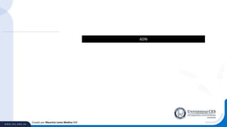 Creado por Mauricio Lema Medina MD
ADN
 