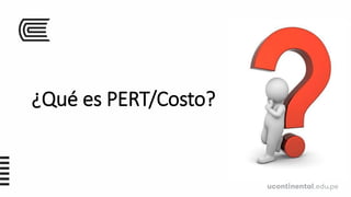 ¿Qué es PERT/Costo?
 