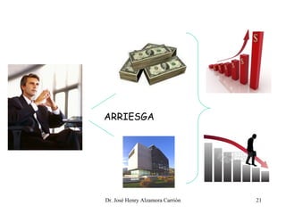 ARRIESGA
21Dr. José Henry Alzamora Carrión
 