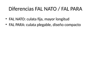 Fal Simbolo Comprehensive Overview of FAL NATO and FAL PARA Rifles: Operation ...