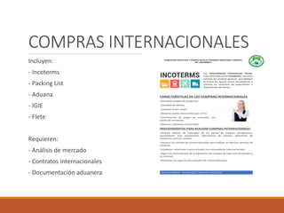 Gestión Integral de Compras y Aprovisionamiento en Logística | PDF